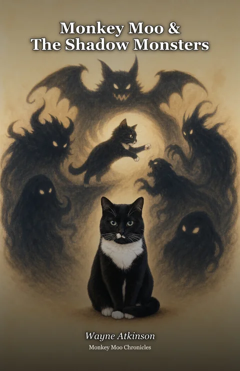 Cover of Monkey Moo & The Shadow Monsters