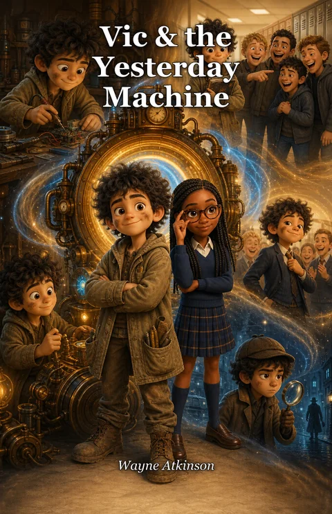 Cover of Vic & the Yesterday Machine