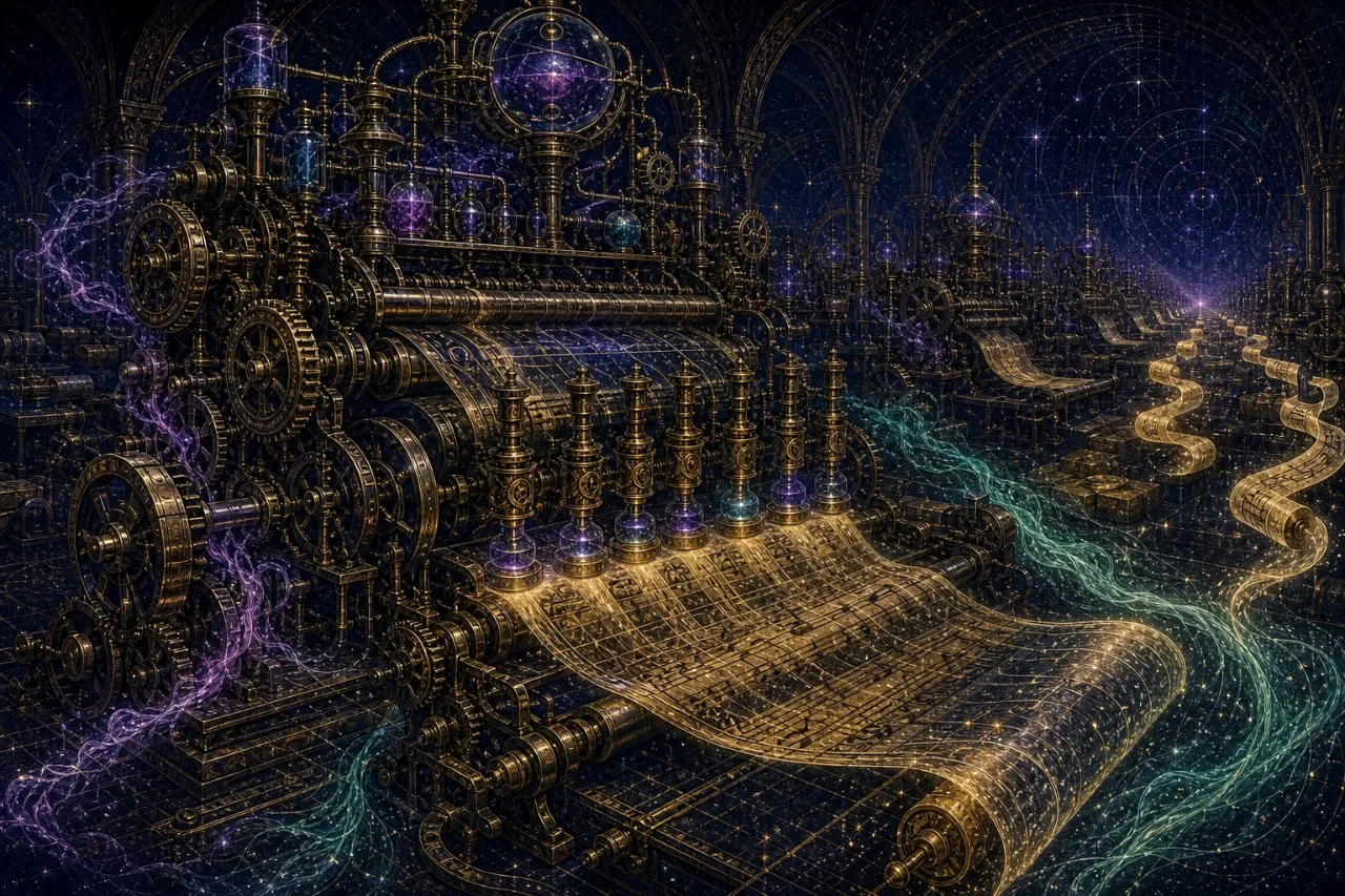 Engraved alchemical cover artwork for &ldquo;Suno's Watermark Plan: A Preview of the AI-Content Crackdown Coming for Everyone&rdquo;